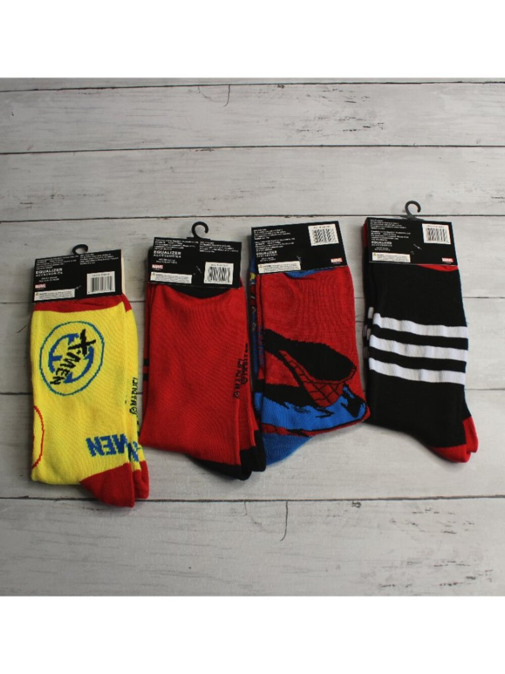 Marvel Men's Crew Socks Size 9-13 Lot Spider-Man - Picture 3 of 3